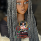 Bianca Salt & Pepper Wig 20/22 Inch: Ready to Ship