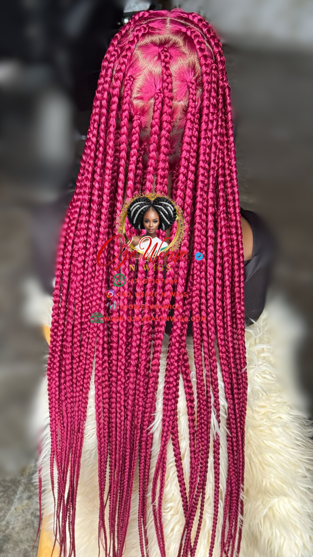Made-to-Order Jumbo Knotless Braids