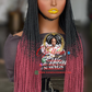 Victoria Black-Ombre Lace Unit 26/28" Human Hair Lace Wig: Ready to Ship