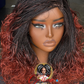 Ruby Full Lace Wig in Ginger Color: Ready to Ship