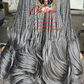18/20" French Curl Glueless Closure Wig: Made to Order