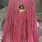 Esther Unit Burgundy Mix with Black: Ready to Ship