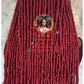 Nini Burgundy Fox Locs Wig: 26 Inches of Elegance Ready to Ship