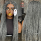 Bianca Salt & Pepper Wig | 18/20 Inch Ready to Ship Closure Unit