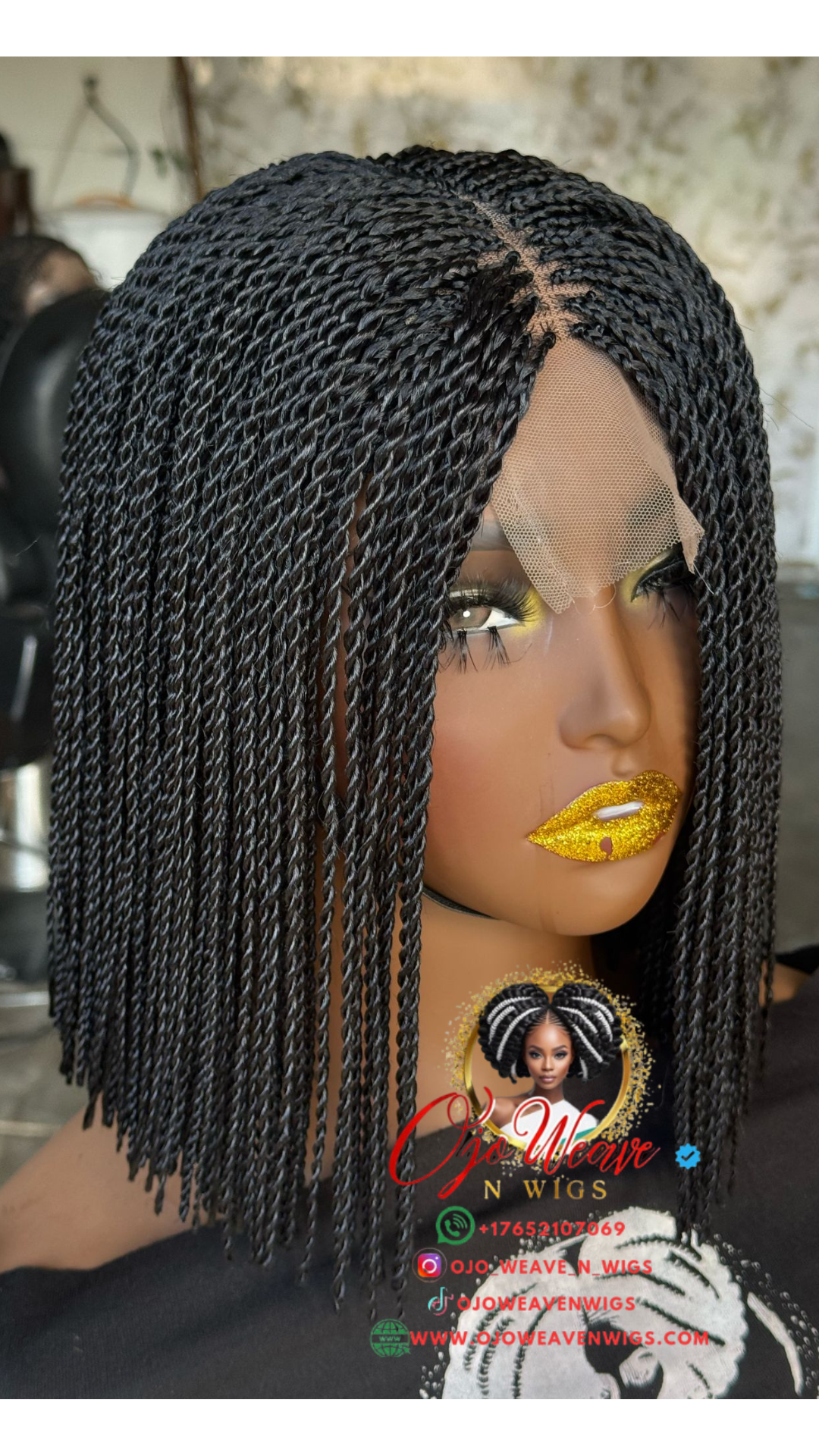 10 Inch Bob Wig - Suger Crush Unit - Ready to Ship