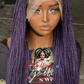 Vibrant Purple Full Lace Wig | 20/22 Inch Made-to-Order