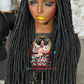 Ready-to-Ship Full Lace Locs - 26" 1B Human Hair
