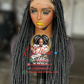 Ready-to-Ship Full Lace Locs - 26" 1B Human Hair