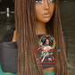 Ready-to-Ship 24" Closure Knotless Braids | Color 30/33