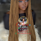 Knotless Braids: Black Root Made to Order