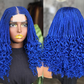 Bianca Curls Unit | Vibrant Blue | Ready to Ship