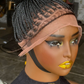 20-Inch Full Lace Knotless Braids Wig - Ready to Ship