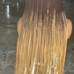 Made to Order | 28-Inch Knotless Braided Wig | 5x5 Closure