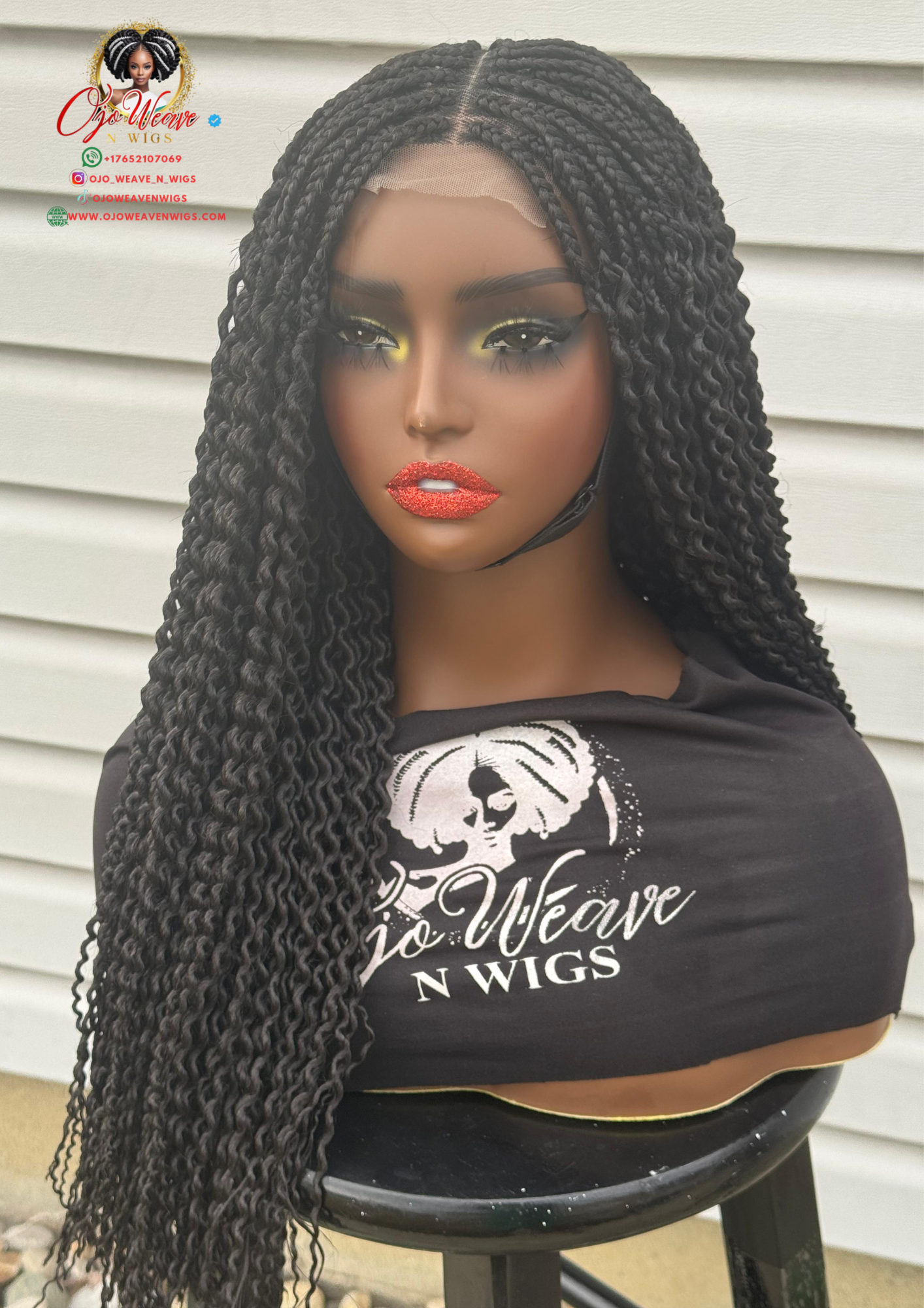Spiral Curls Wig | 18/20-Inch Ready to Ship 4x4 Closure