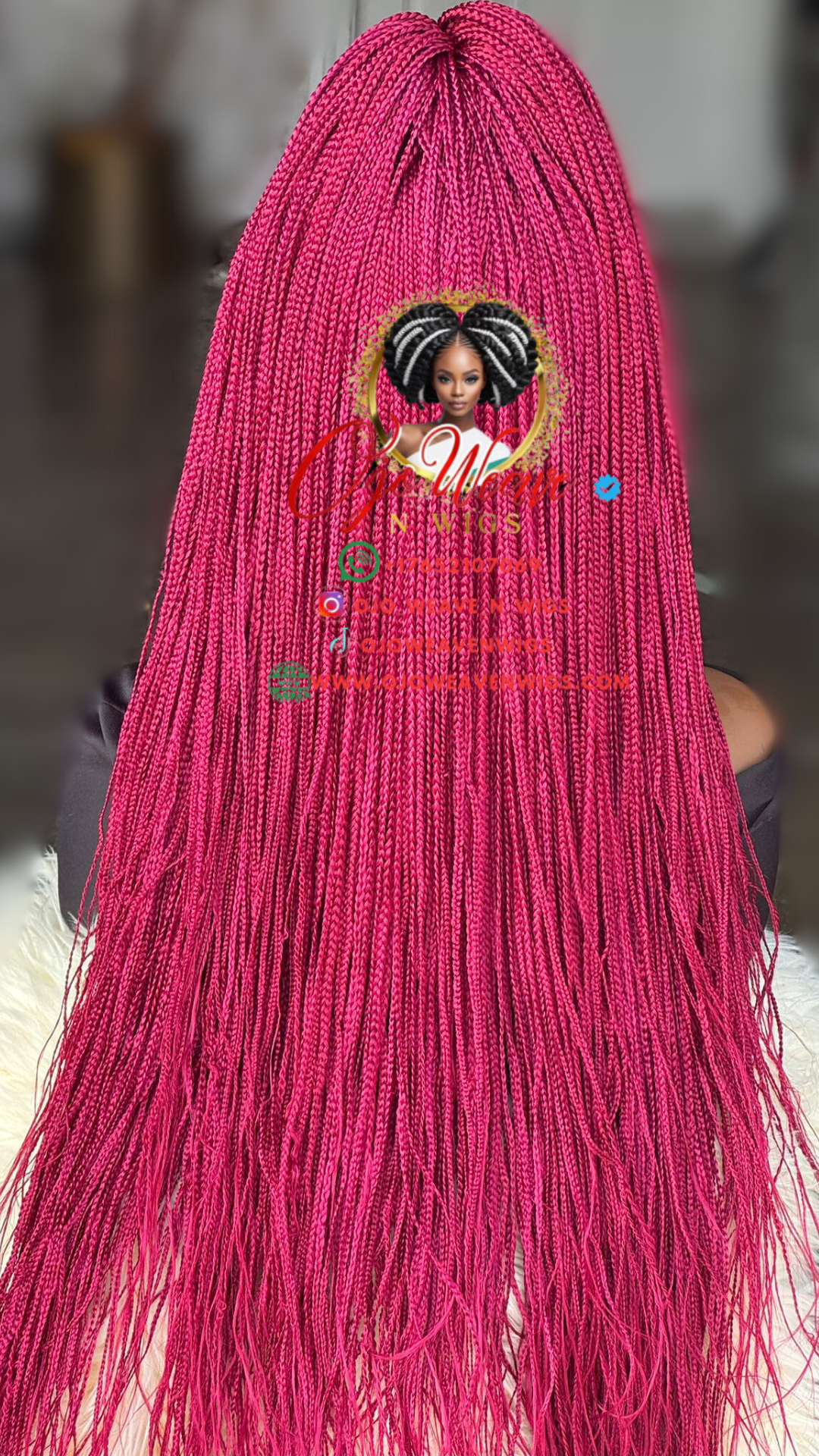 28" Micro Braid 13x6 Lace Frontal - Ready to Ship