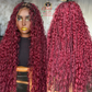 Ready To Ship Burgundy Boho Dream: 30" Frontal Unit