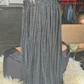 Full Lace Box Braid Wig | Color 1b | 18/20 Inch | Ready to Ship