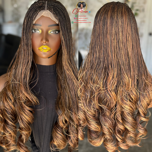 Amena Unit | 24 Inch Glueless Closure Wig Ready to Ship