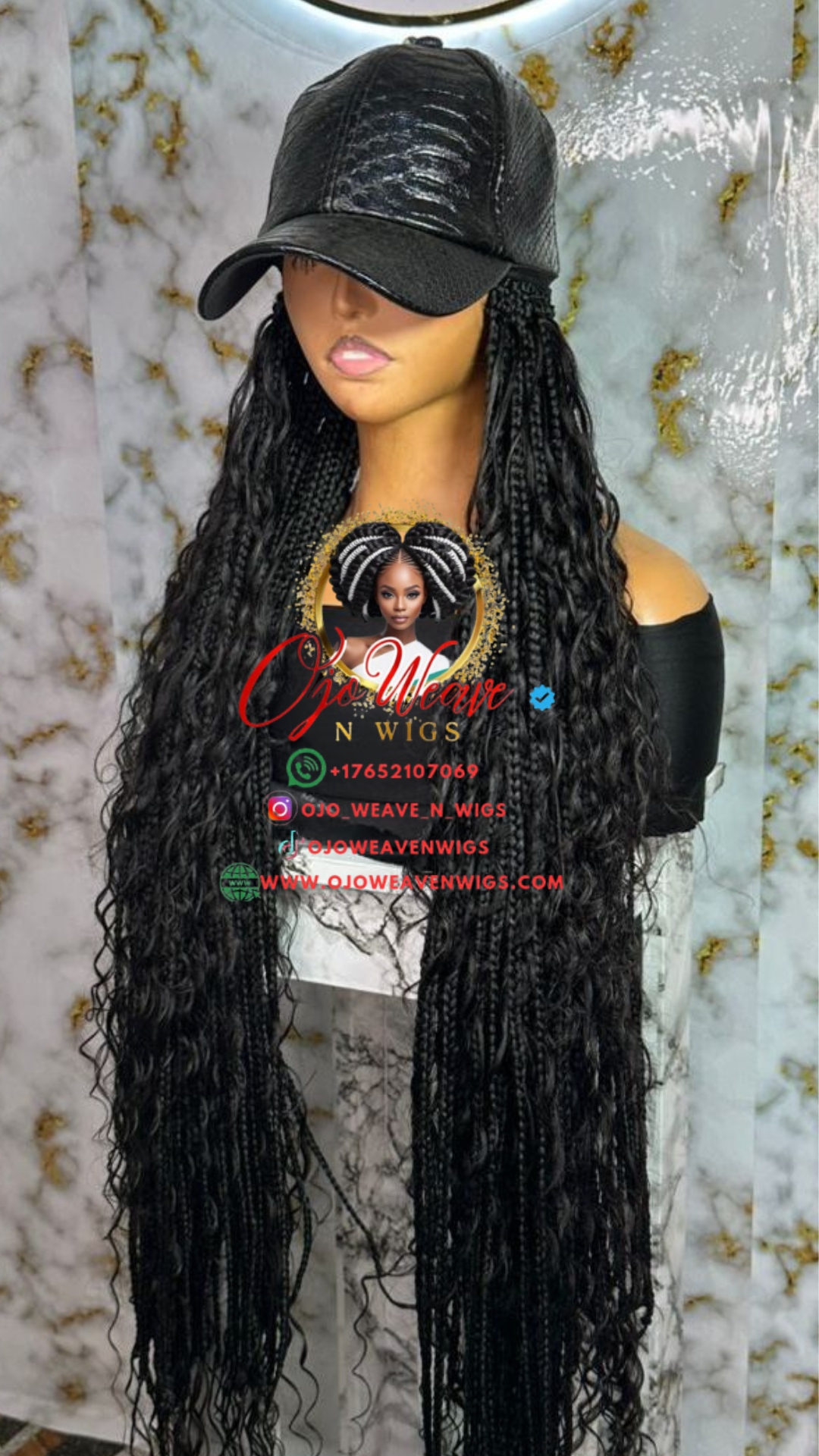Boho Hat Made to Order 30 inches 100% Human Hair