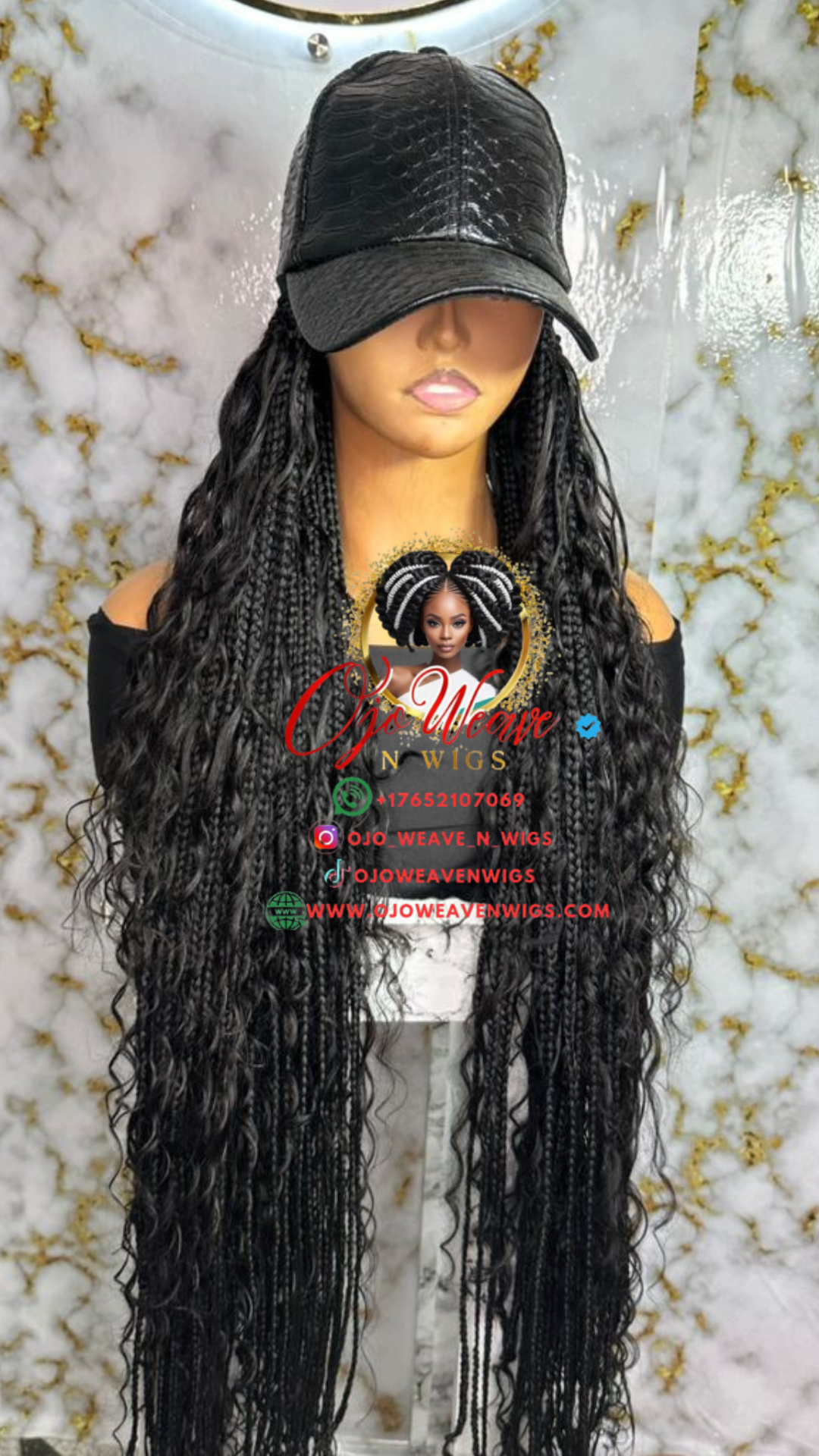 Boho Hat Made to Order 30 inches 100% Human Hair