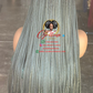 Sisi Bone Straight Human Lace Wig: Color 1B