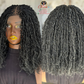 Made to Order: Camelia Unit: Salt & Pepper Closure Wig | 14/16 Inch