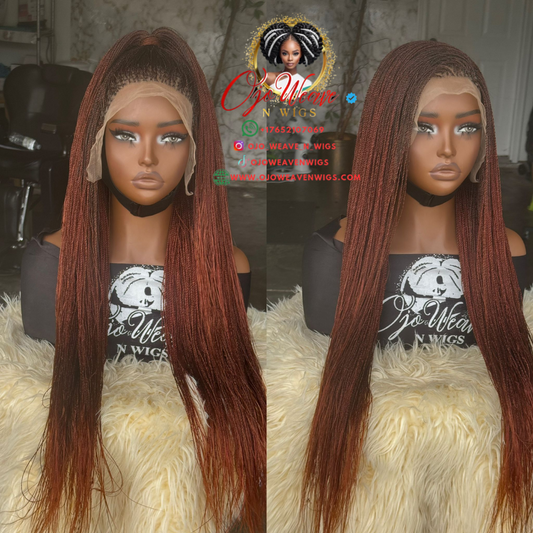 Micro Twist Frontal Wig - 22 Inch, 13x6 Lace - Ready to Ship