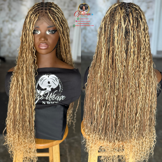 100% Human Hair Curls Wig | Full Lace Ready to Ship