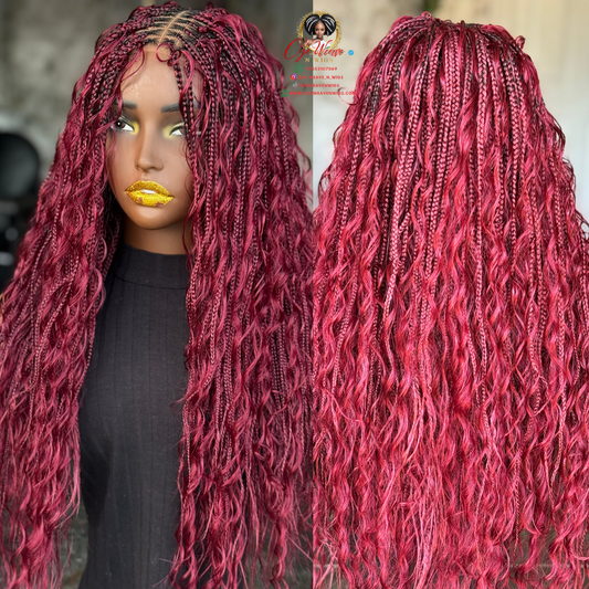 Boho Wine Girl: 24inch Pre Order