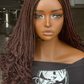 Ready to Ship: Fulani Braids Closure Wig 14/16 inch, Color 33