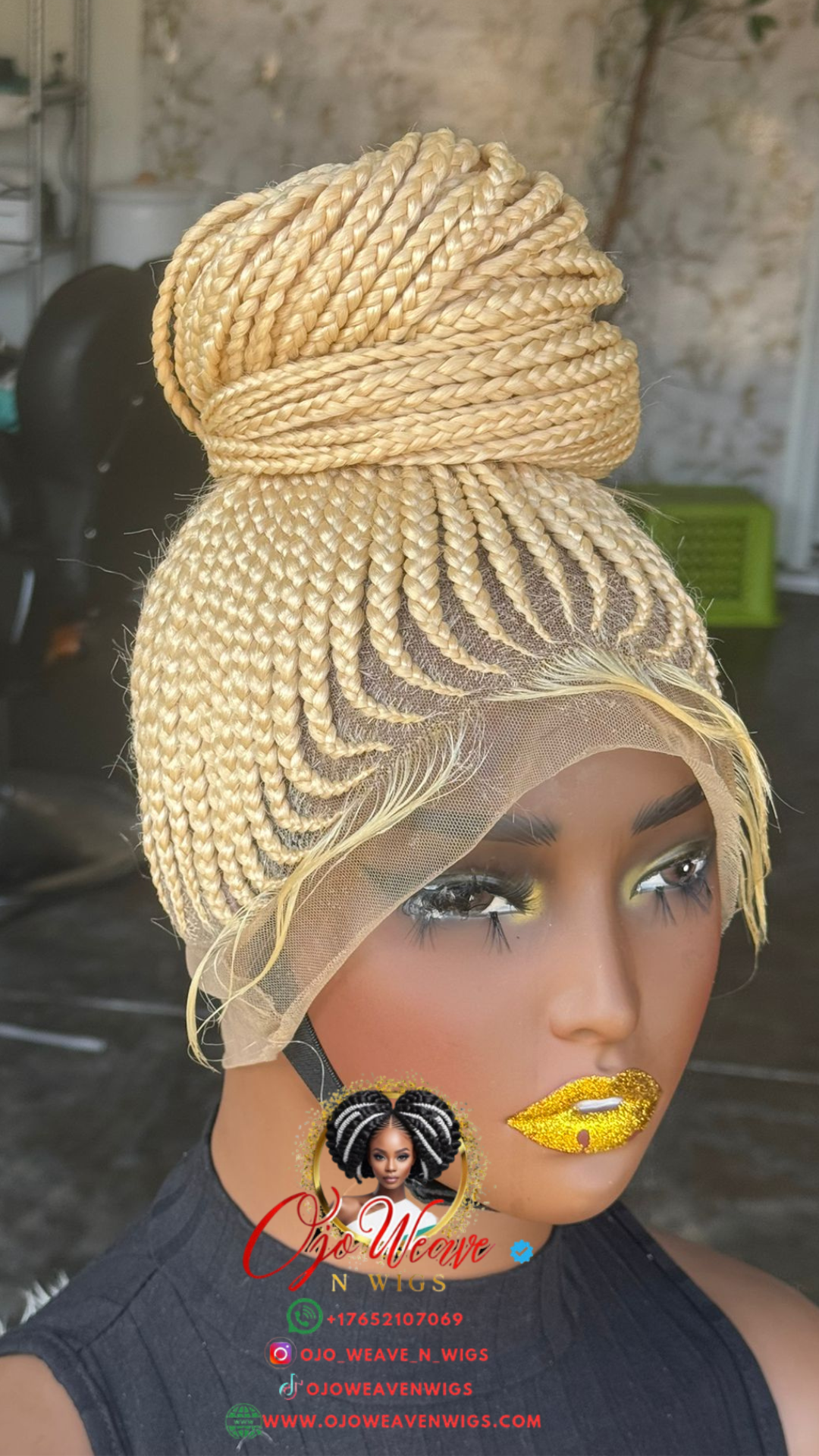 Bumi Blond - Blonde Full Lace Ponytail Wig | Ready to Ship