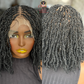Full Lace Kinky Twist Wig | 10-Inch Ready to Ship