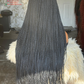 Full Lace Glueless Braided Wig | 28-30" Knotless Braids | Ready to Ship