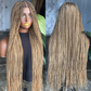 Made to order Knotless Unit: Extra Long 28" Glueless Closure Wig