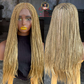 Knotless Braids Wig | 3x6 Lace Closure in Color 27/613