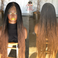 Highlighted Full Lace Bone Straight Wig | 30-Inch Made to Order