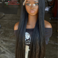 Micro Braids Wig | Ready-to-Ship 28-Inch Human Hair Frontal Wig