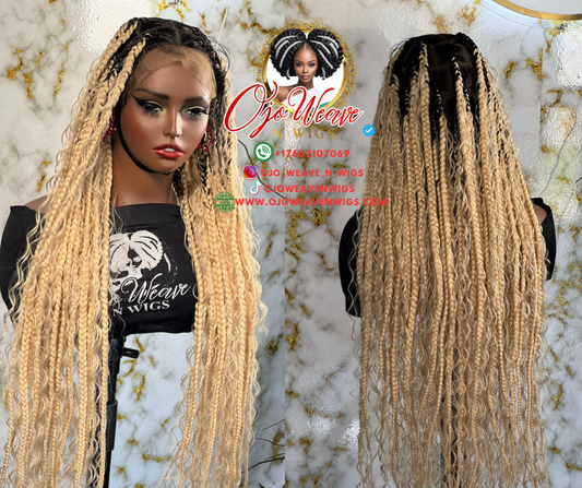 ASA Bohemian Full Lace Wig Made to Order