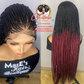 Petunia with Frontal Cornrow Ready to Ship
