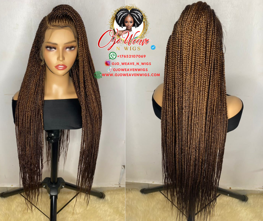 Mimi Unit with Hand-tied Lace Wig Made to Order