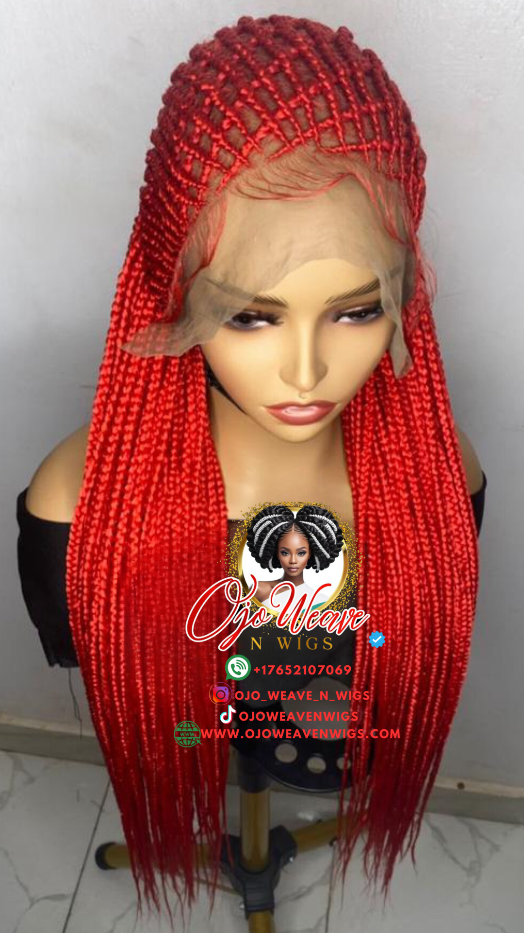 Tina Braided Cornrow Made to Order