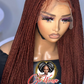 Sara Unit Micro Braided Box Braid Wig Pre Order