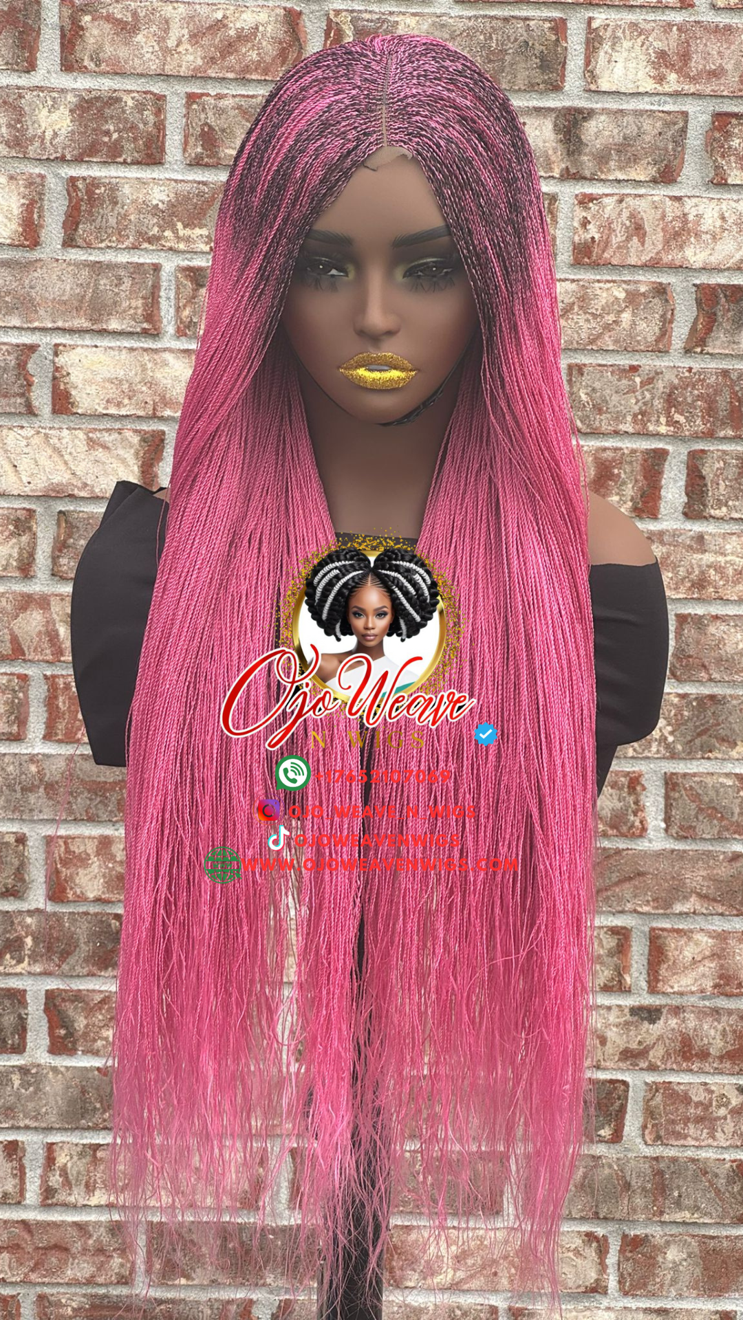 Esther Unit Color Pink with Micro Twist Ready to Ship