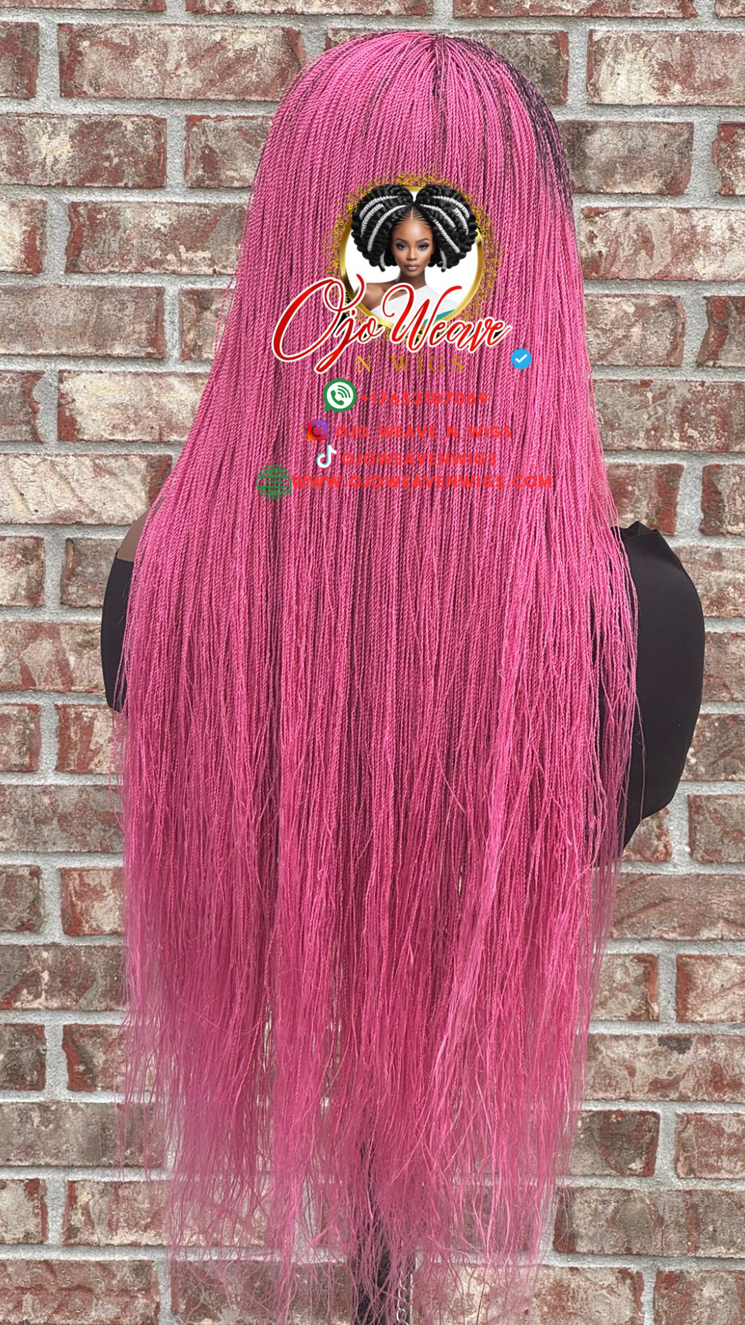Esther Unit Color Pink with Micro Twist Ready to Ship
