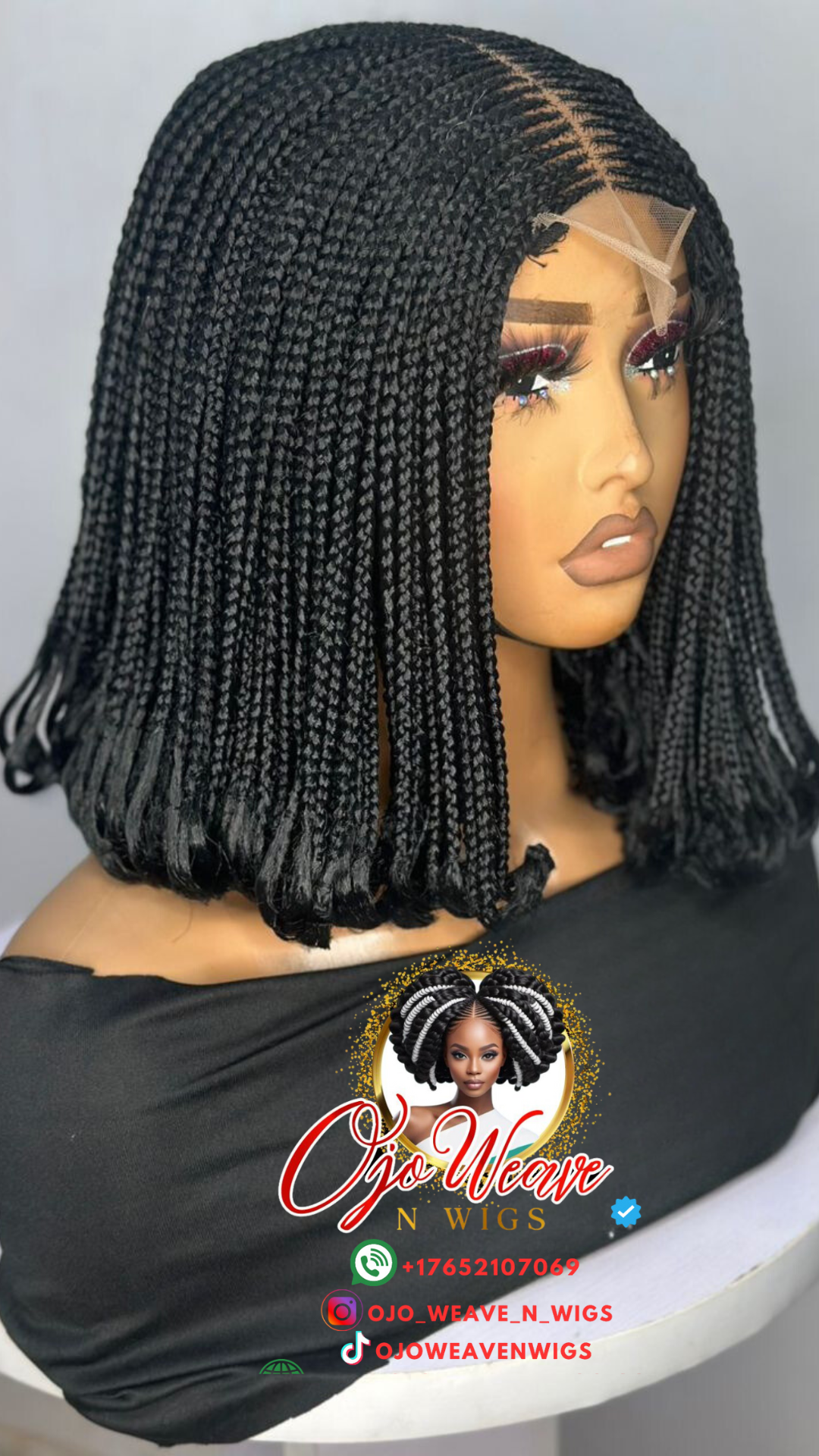 SISI Glueless Bob Wig Made to Order