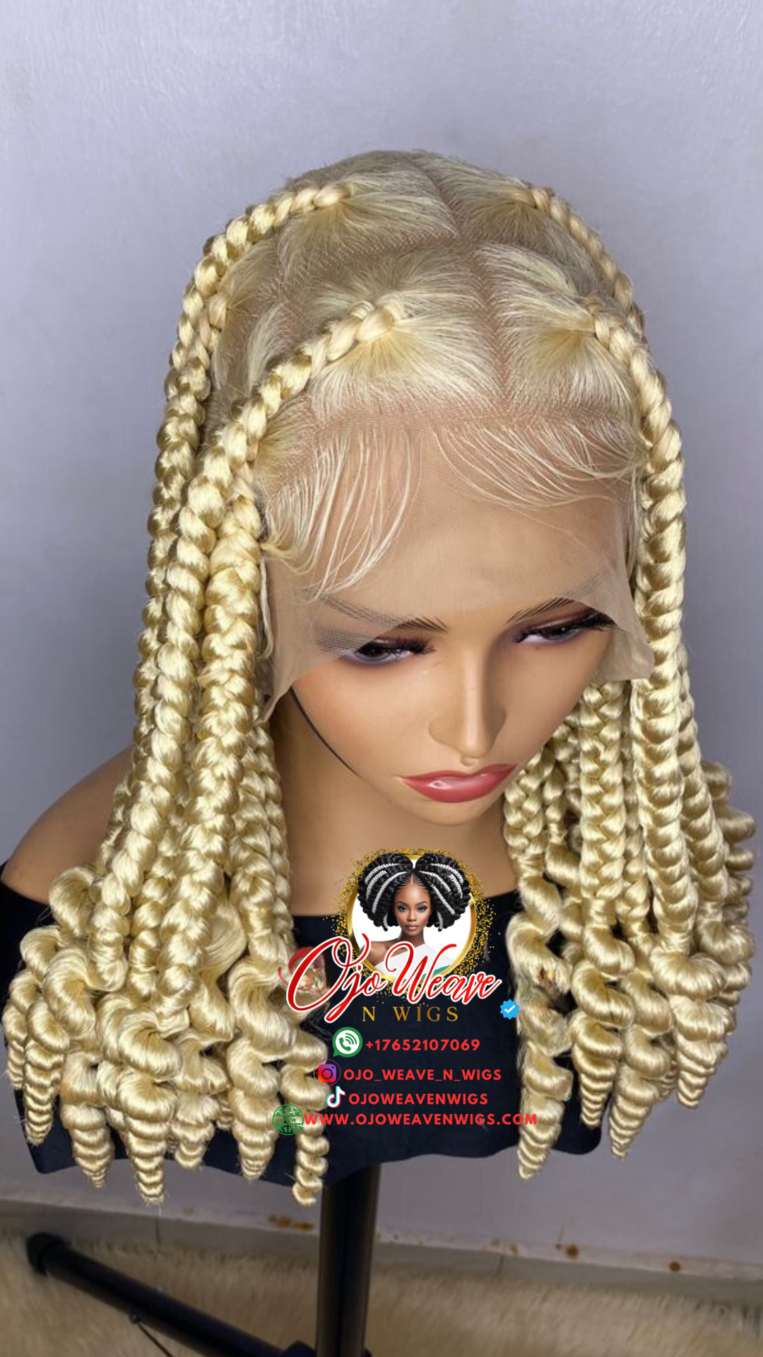 Steph Full Lace Knotless Made to Order