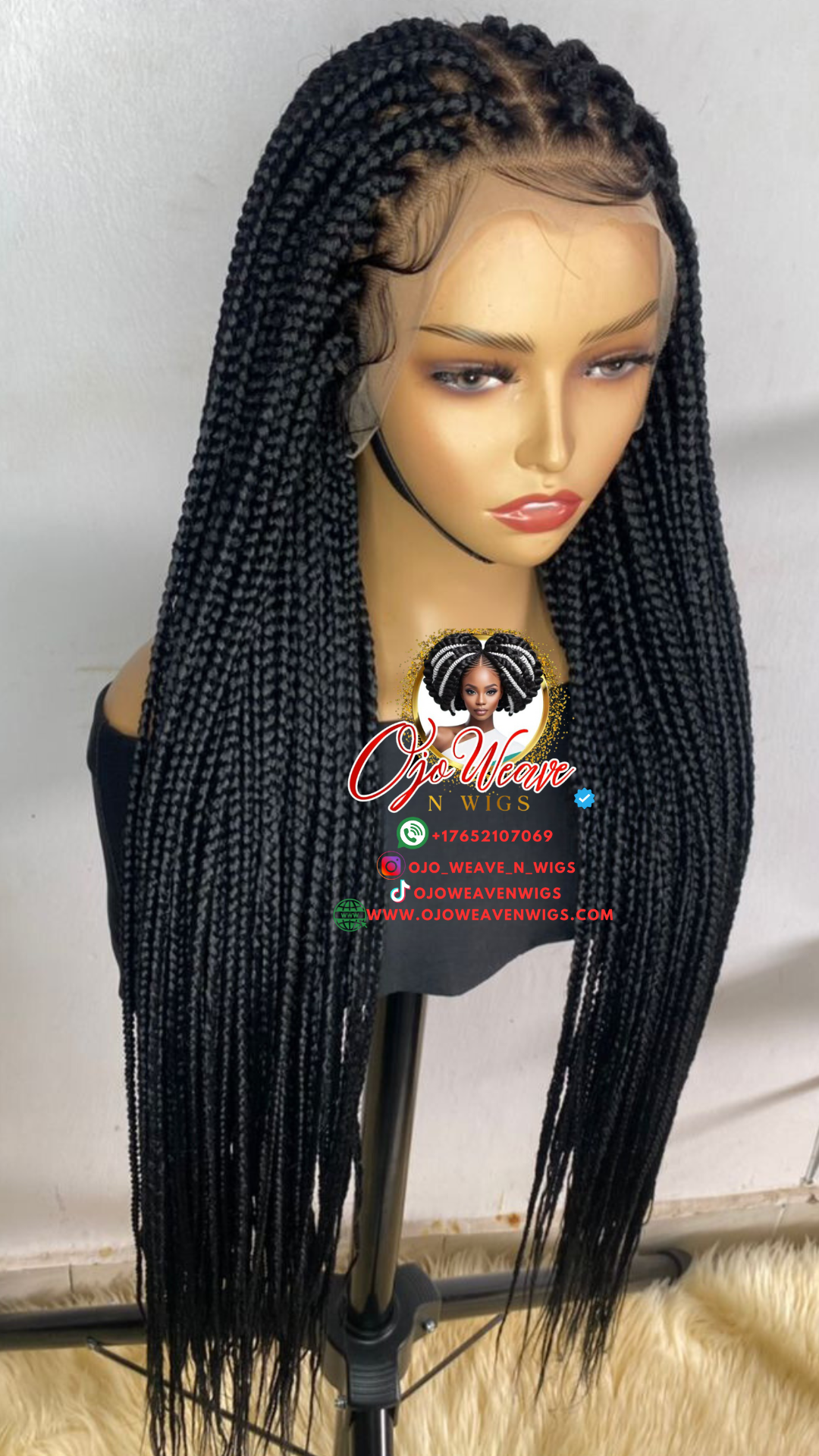 Canzas with Box Braid Wig Pre Order