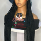 Summer Cap with Twist Wig Made to Order