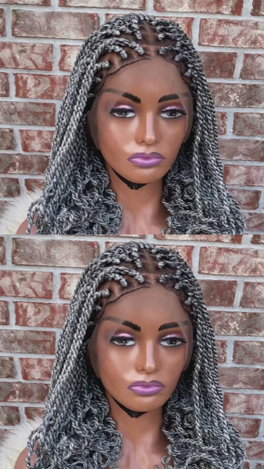 Briana Unit with Cornrow Wig Ready to Ship