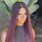 Bianca Nano Unit | Wine Color Ready to Ship Glueless Closure Wig
